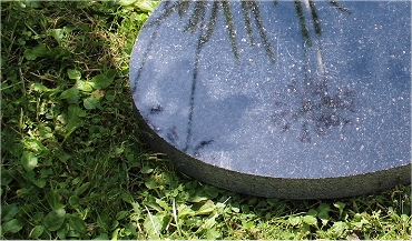 Trittstein Dekostein aus Granit Star Galaxy Trittstein 45cm x32 cm x 3cm